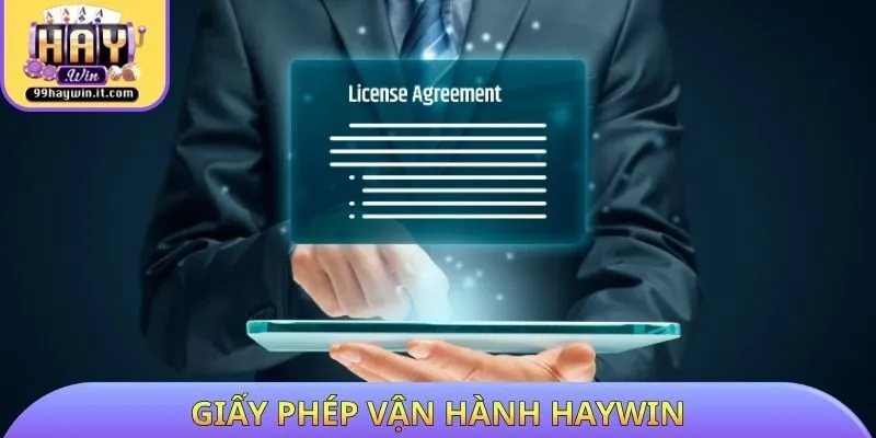 Giấy phép vận hành HAYWIN