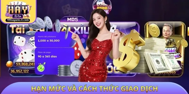 Hạn mức và cách thức giao dịch