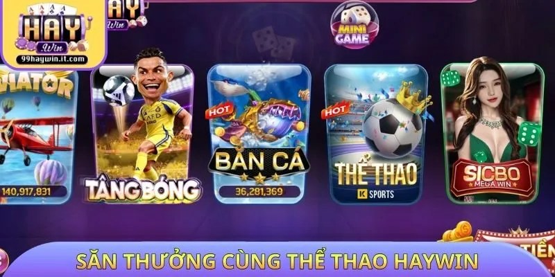 Săn thưởng cùng thể thao HAYWIN